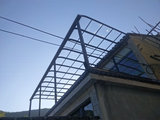 澄迈老城雨棚定制安装——海南悦民铝艺遮阳雨棚厂家