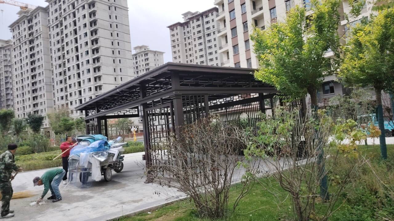 铝合金凉亭设计