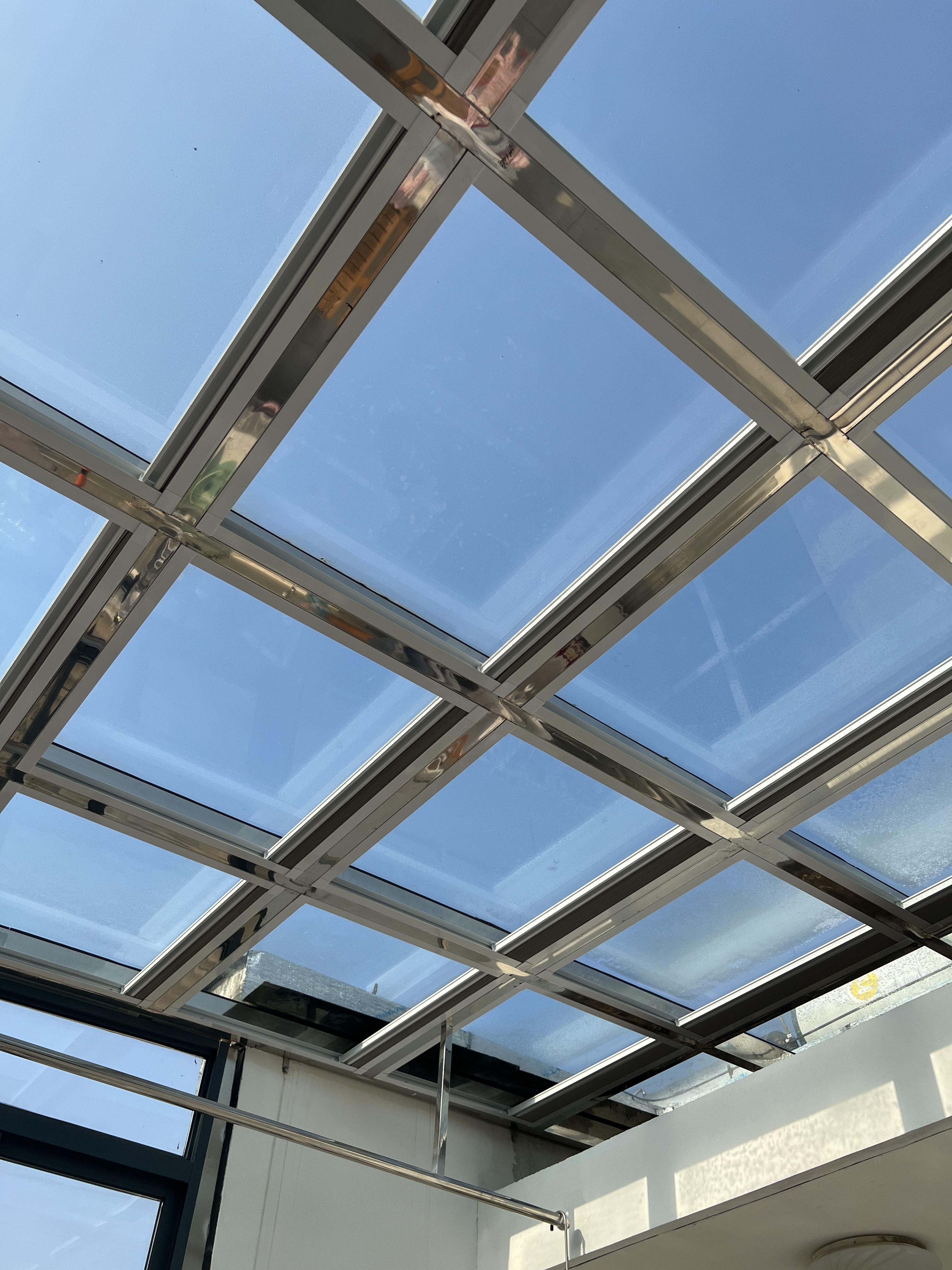 澄迈阳光房蜂巢遮阳帘安装