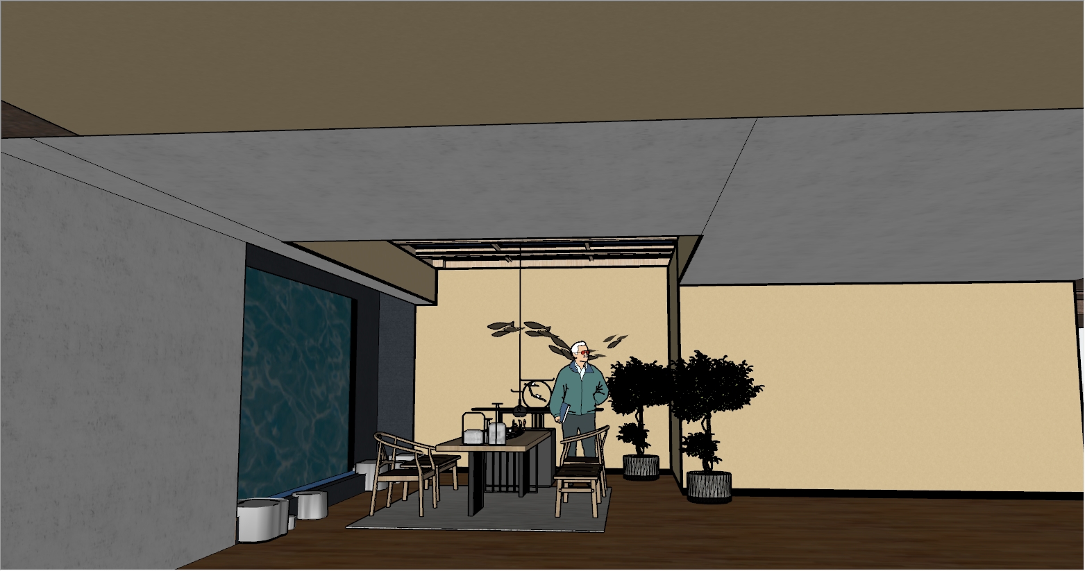 别墅地下室秒变下沉式阳光房