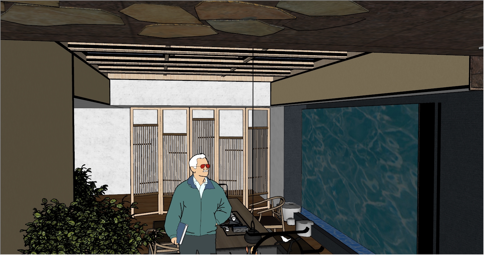 别墅地下室秒变下沉式阳光房