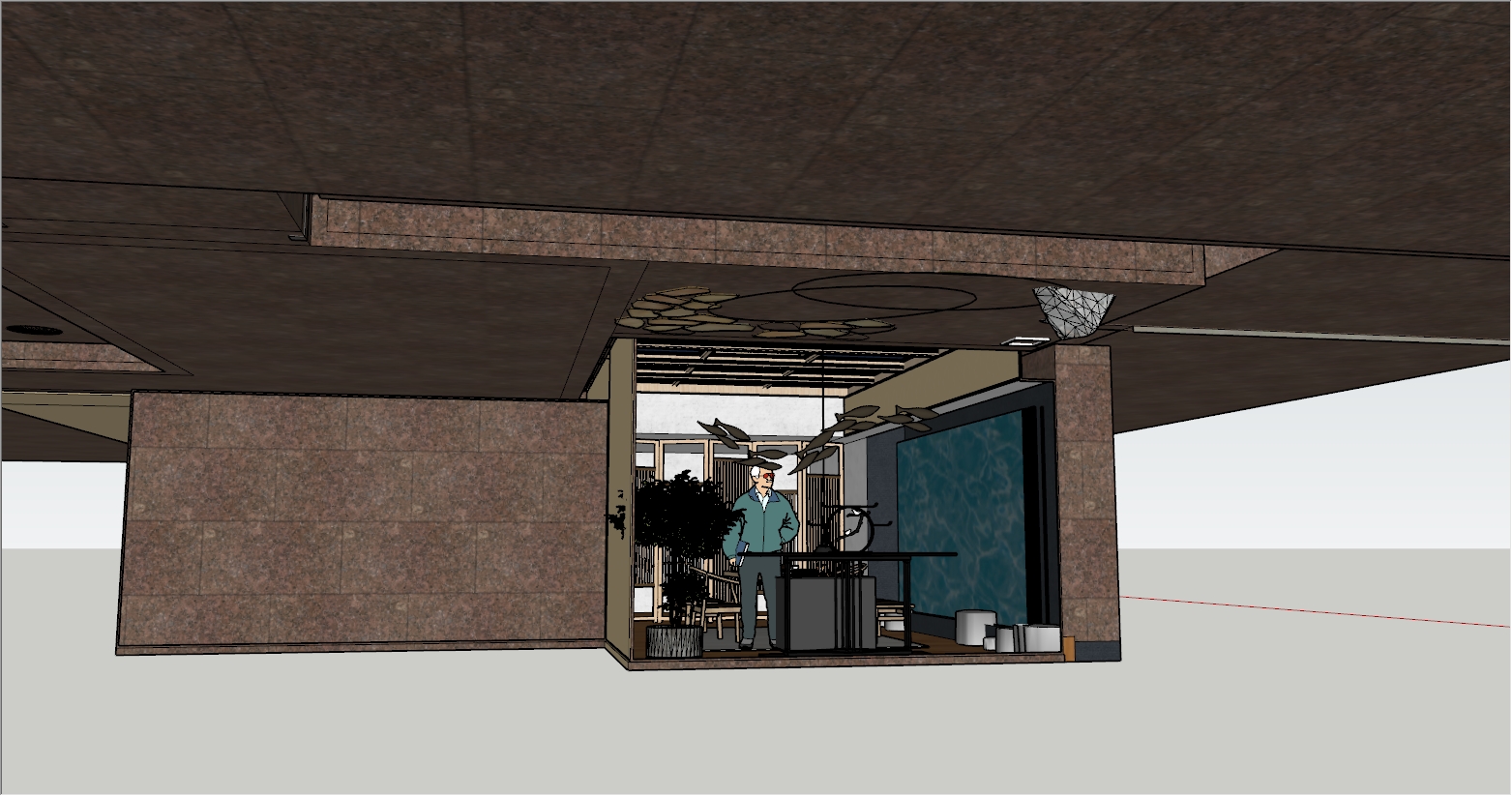 别墅地下室秒变下沉式阳光房