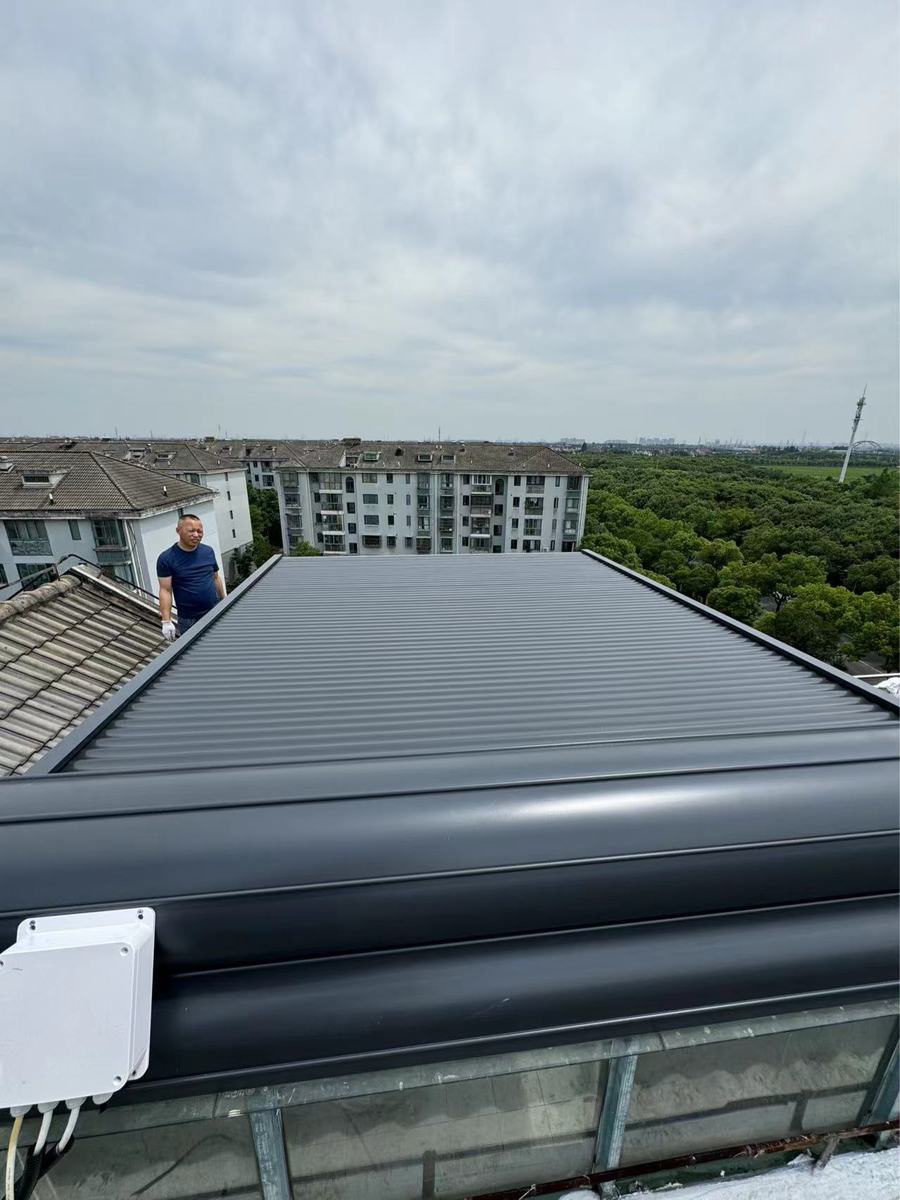 阳光房铝合金天幕屋顶