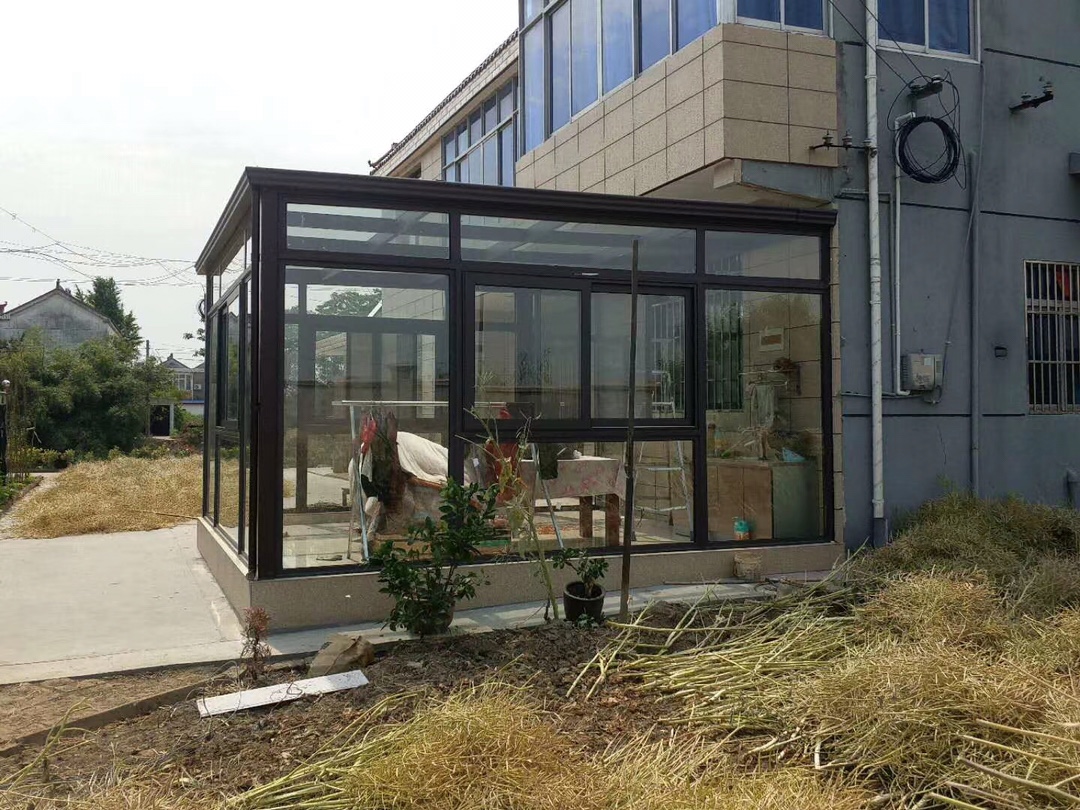 庭院单坡阳光房设计效果图_太平洋家居网整屋案例