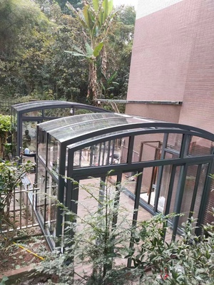 弧形顶铝合金阳光房