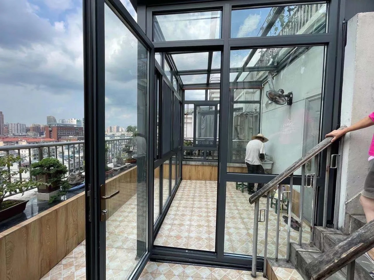 屋顶露台阳光房