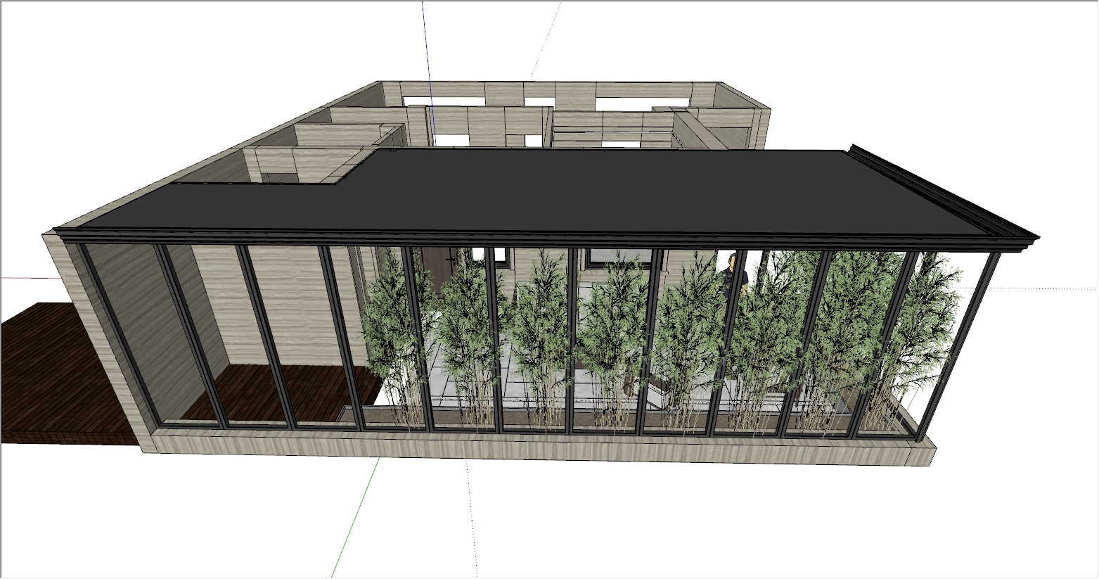 大露台阳光房设计效果图
