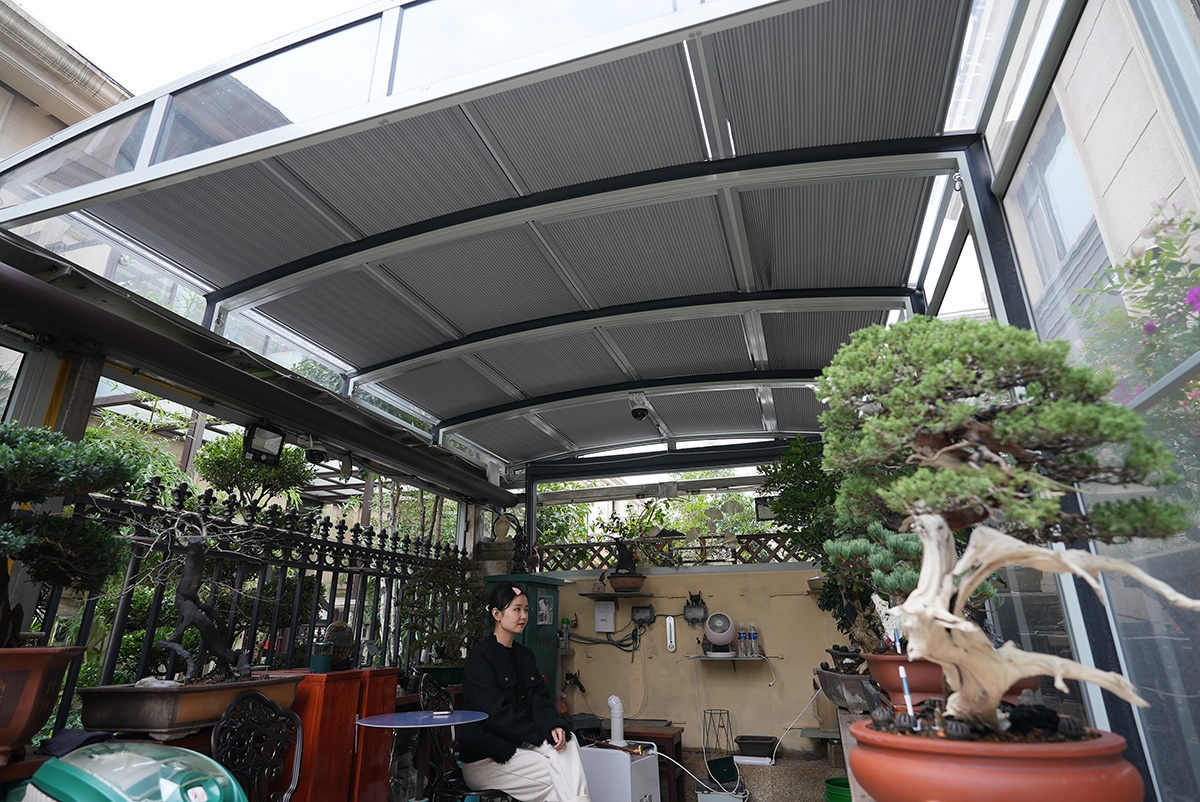 露台可移动的阳光房花房