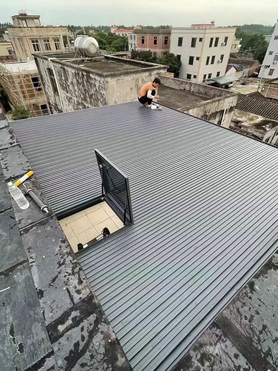 阳光房漏水修复