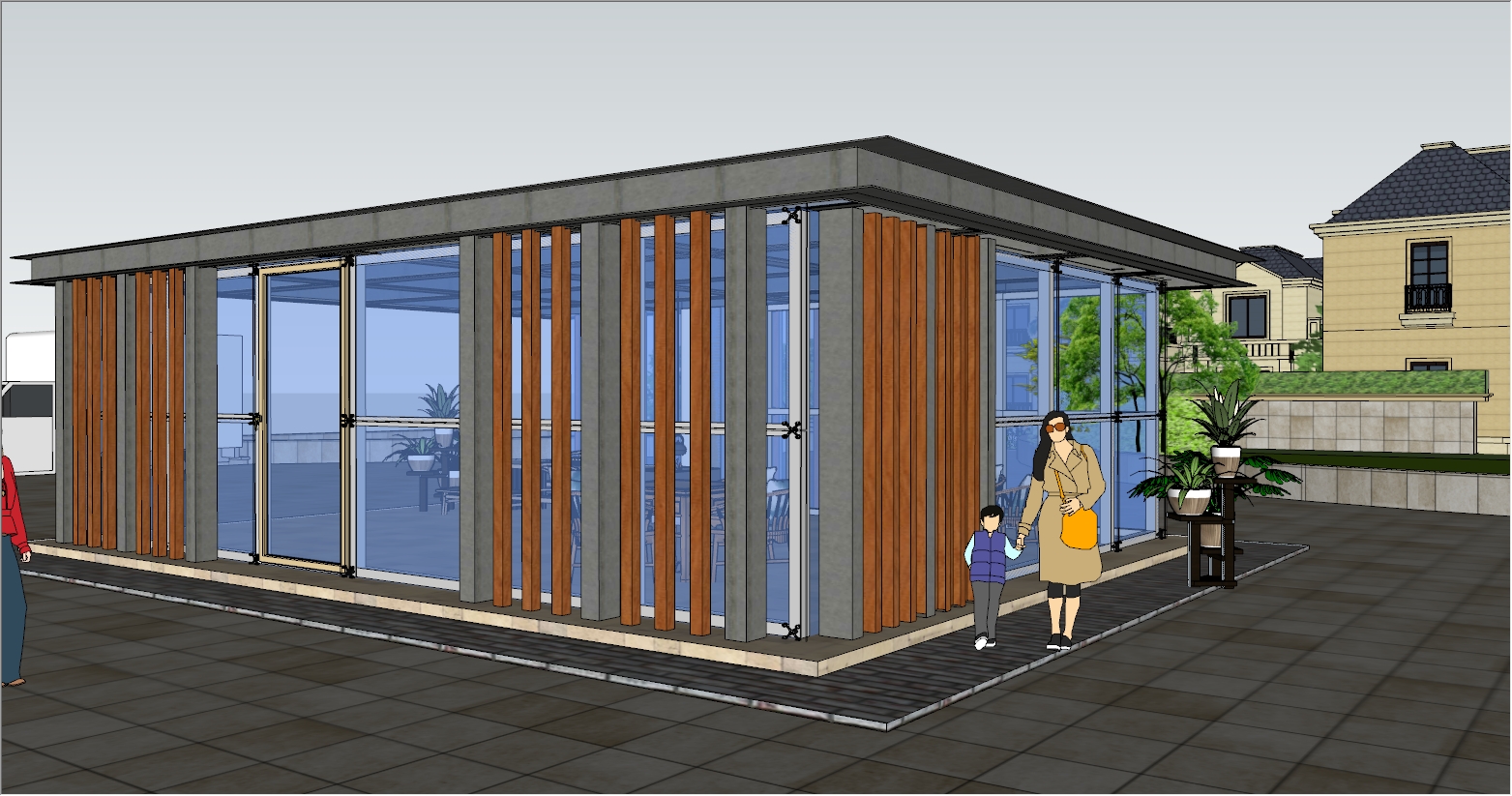 乐东房产销售中心的阳光房设计