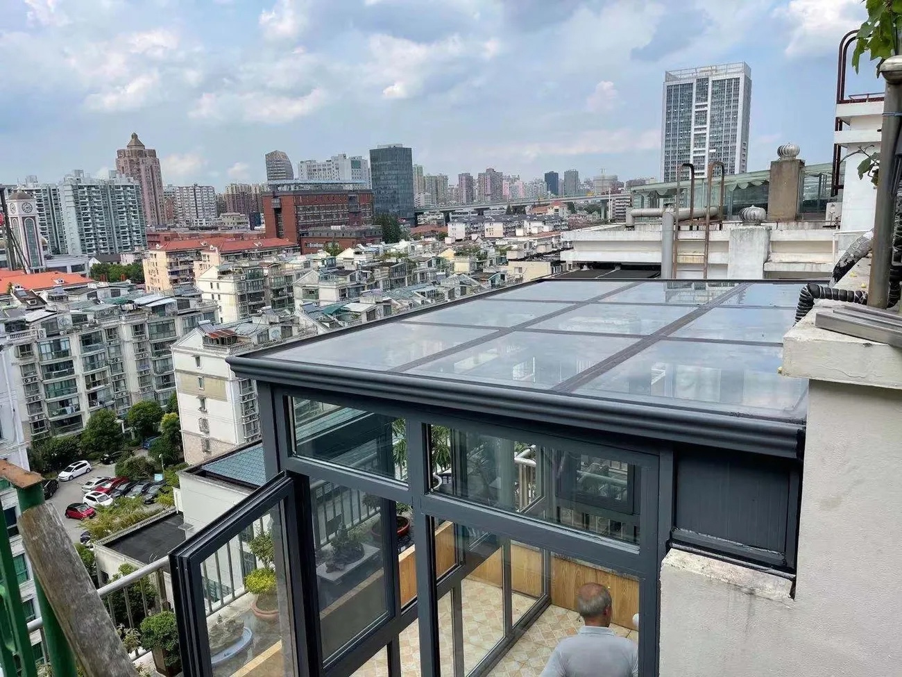 屋顶露台阳光房