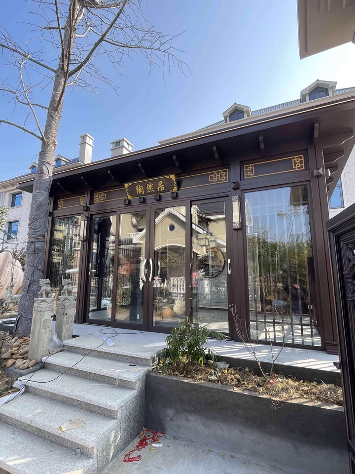 新中式风格隔热性能好的凉亭