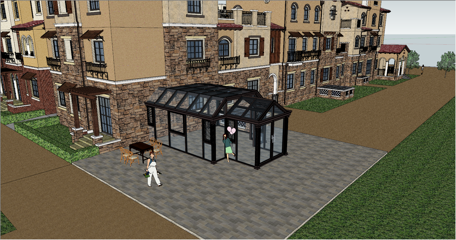 地中海风格阳光房