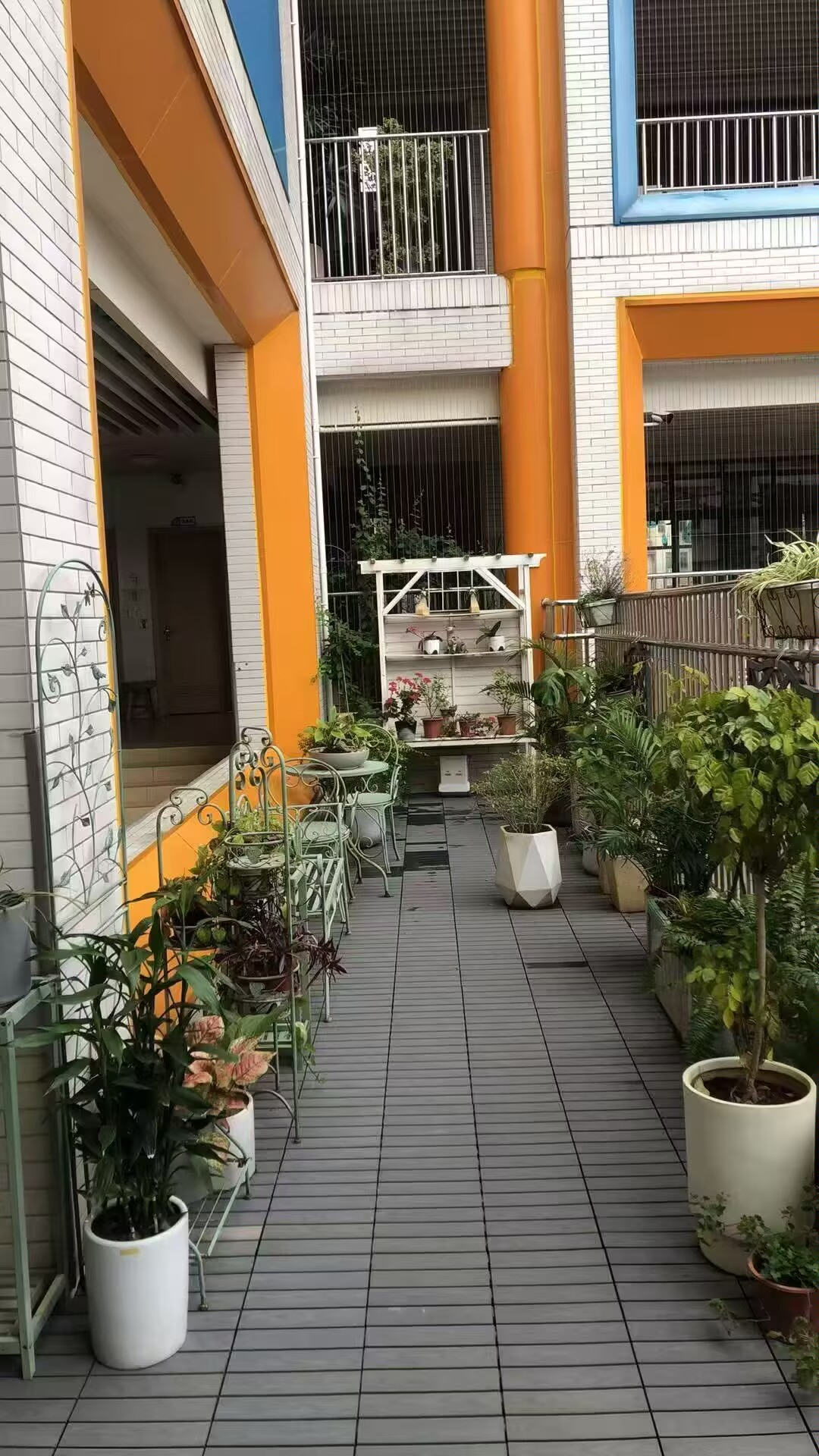 未施工的庭院场地