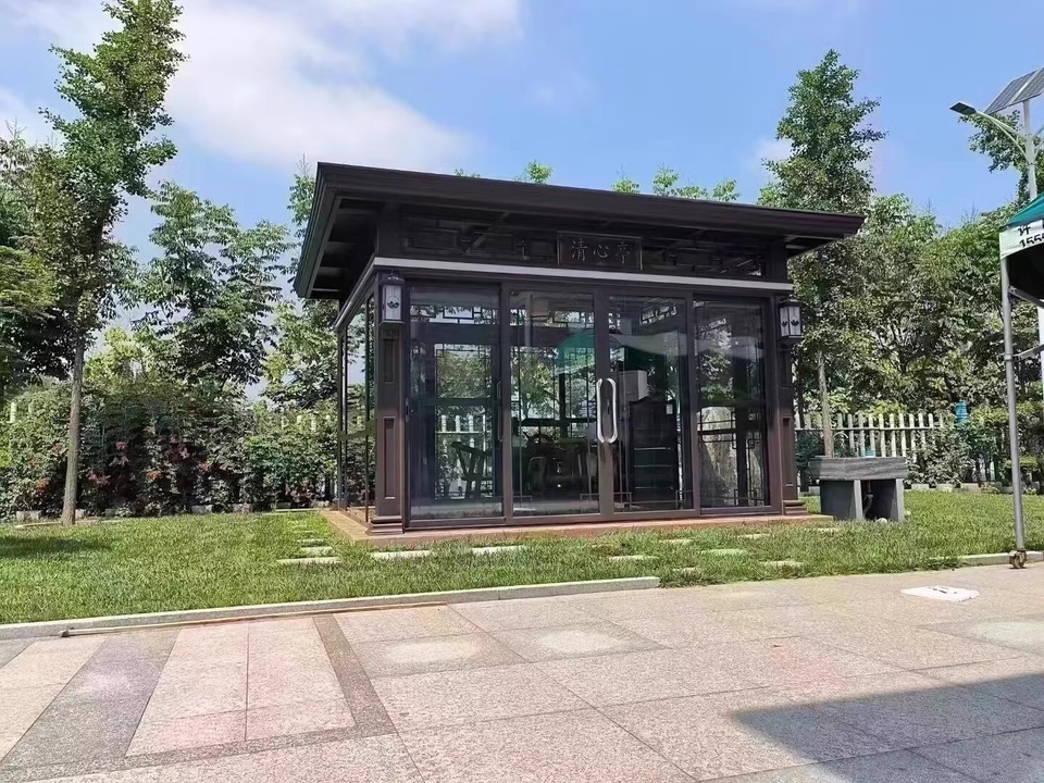 新中式凉亭茶室设计