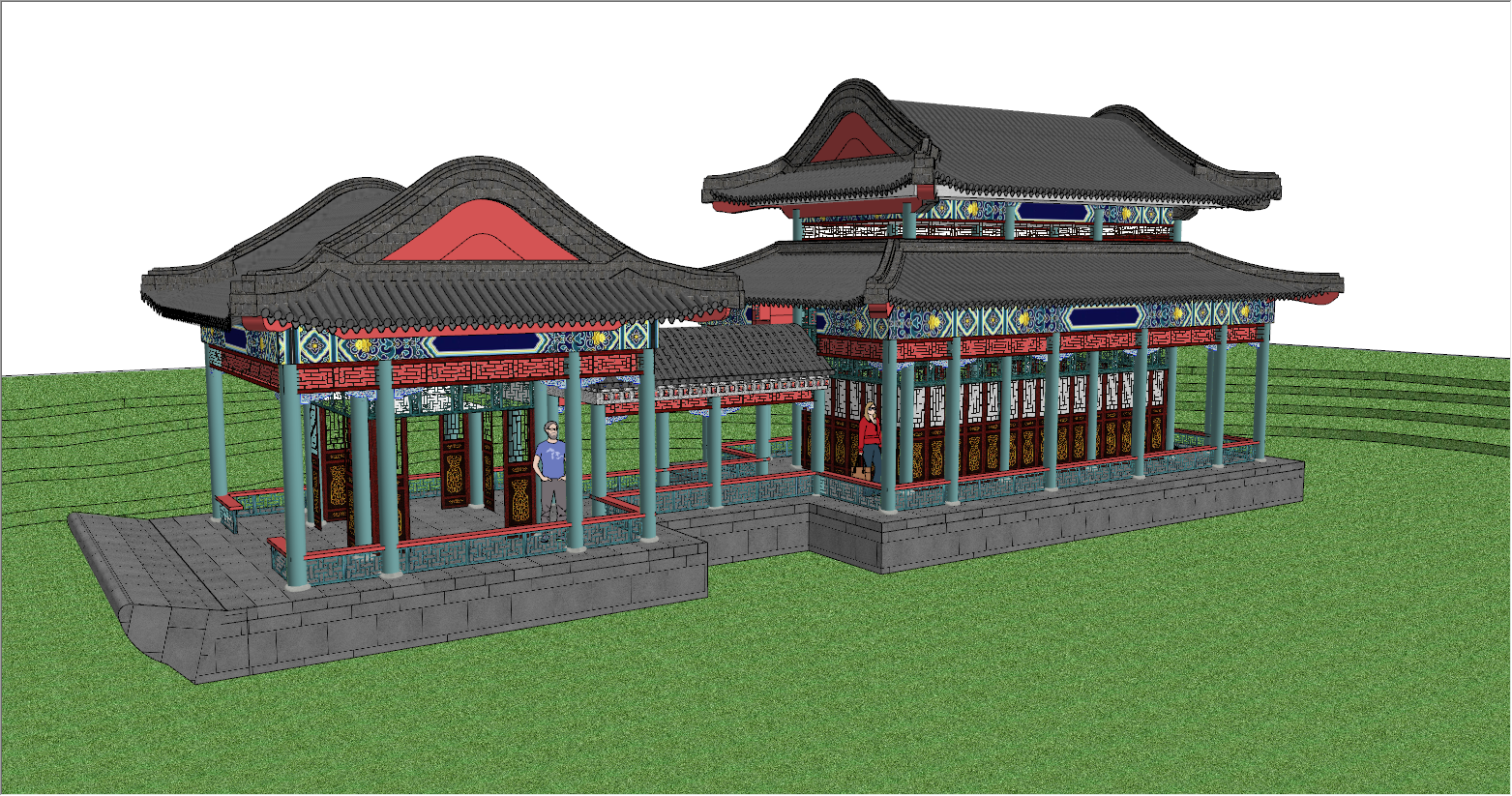 中式传统建筑设计