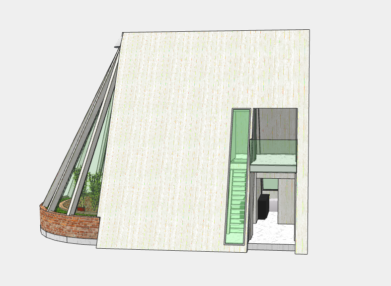 屋顶露台阳光房设计效果图