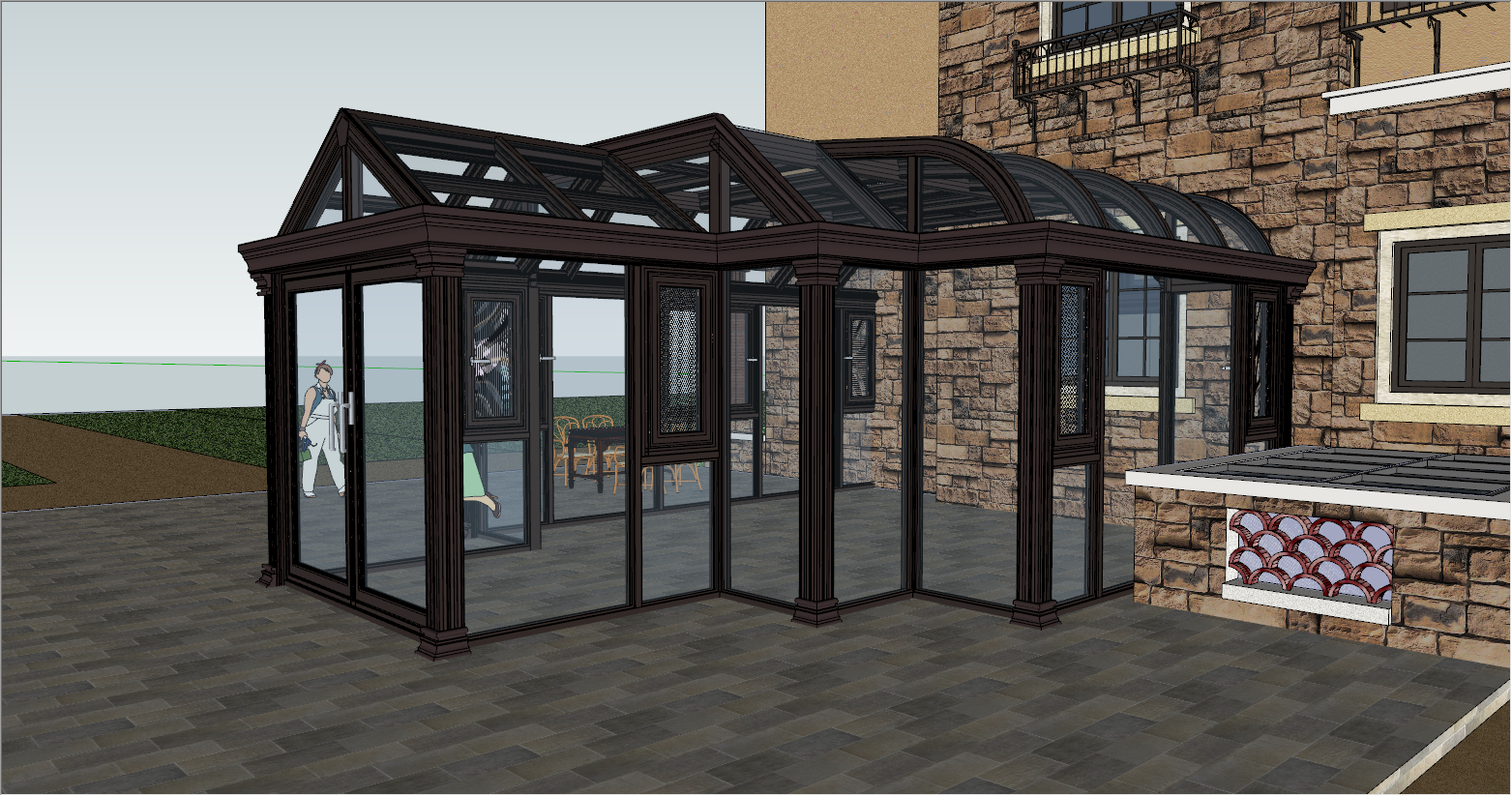 地中海风格阳光房