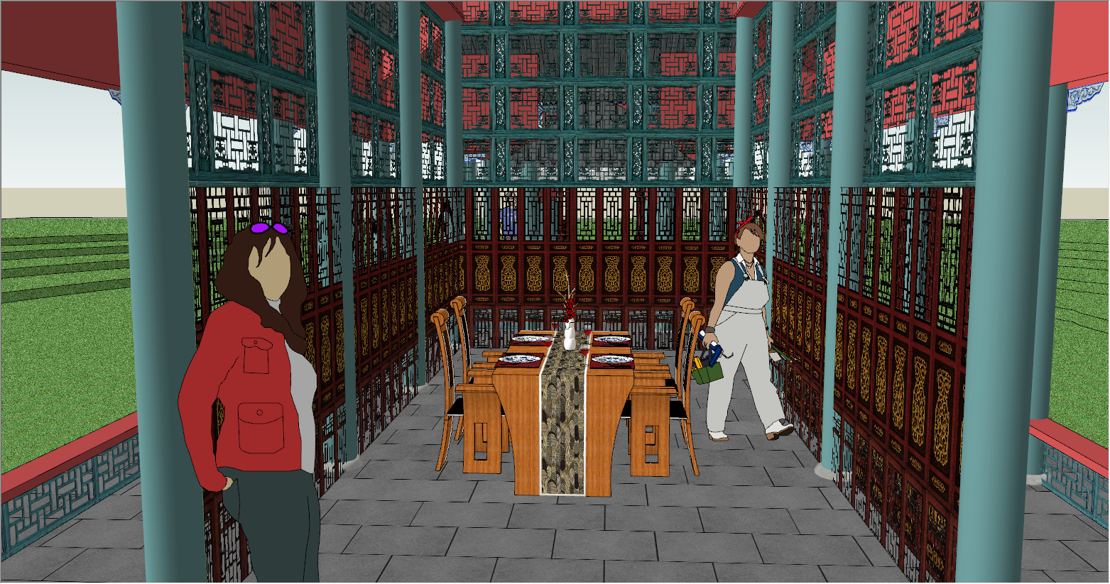 中式传统建筑设计