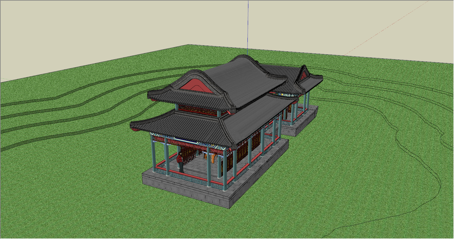 中式传统建筑设计