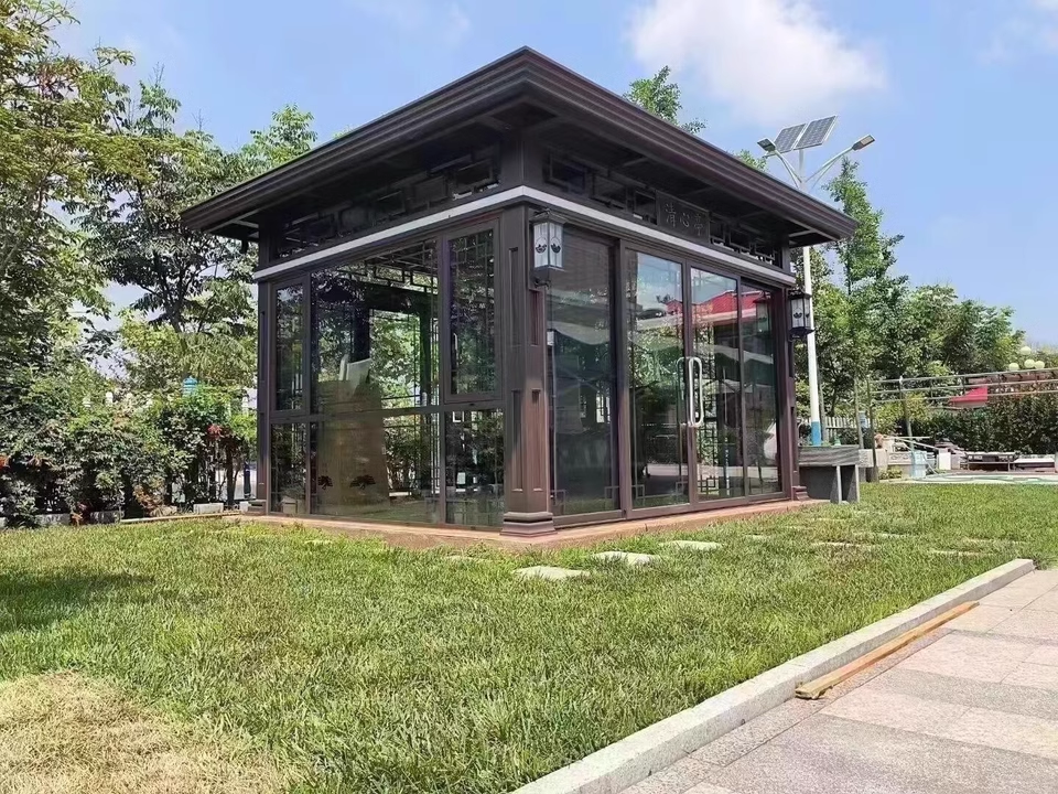 新中式凉亭茶室设计